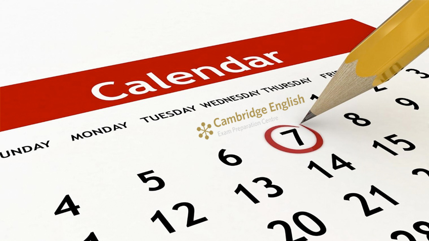 Calendario Cambridge